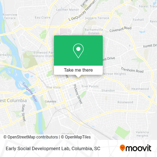 Early Social Development Lab map