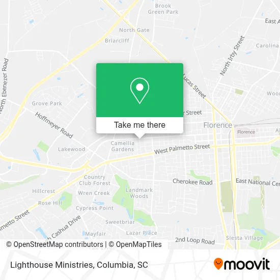 Lighthouse Ministries map