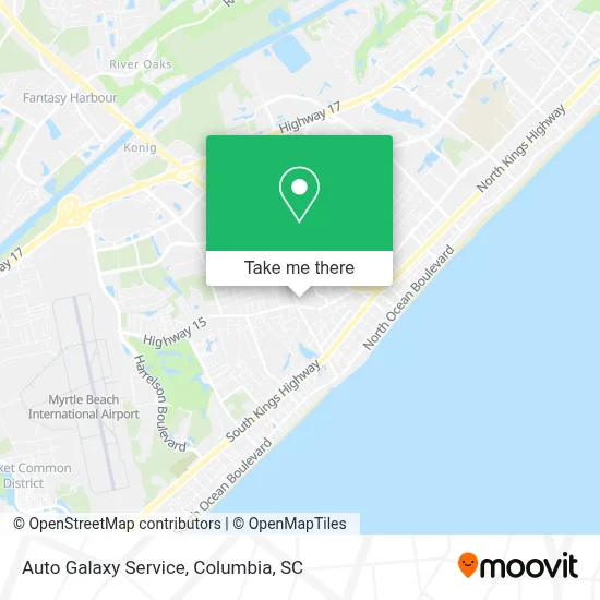 Auto Galaxy Service map