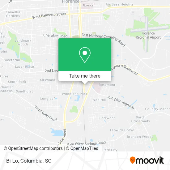 Bi-Lo map