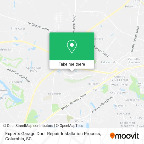 Experts Garage Door Repair Installation Process map