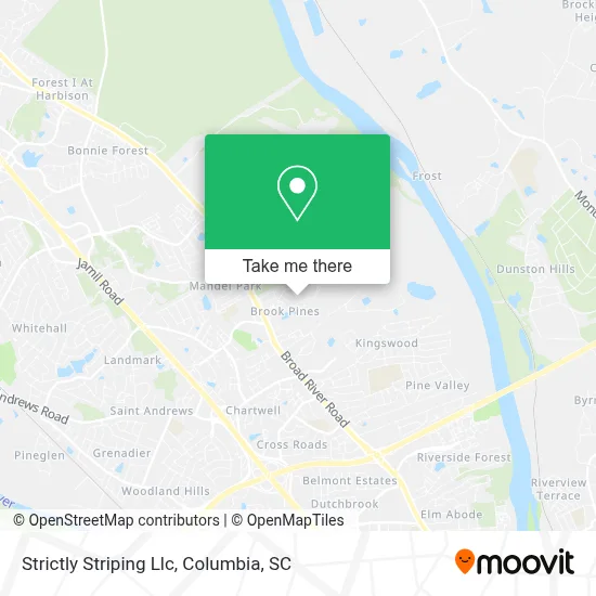 Strictly Striping Llc map