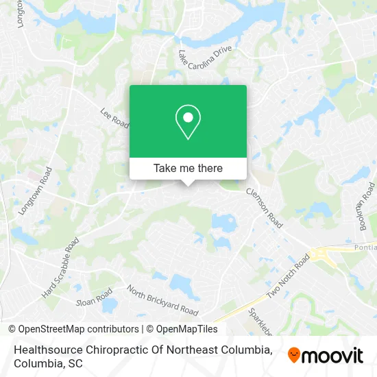 Healthsource Chiropractic Of Northeast Columbia map