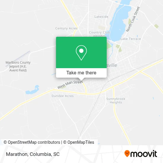 Marathon map