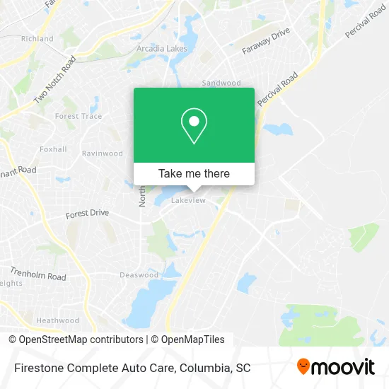 Firestone Complete Auto Care map