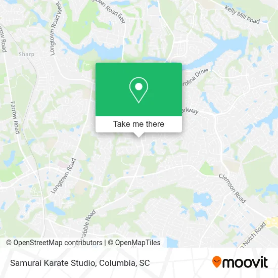 Samurai Karate Studio map