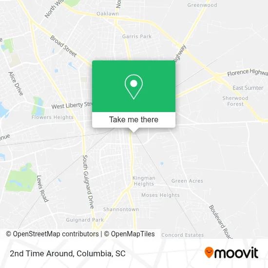 2nd Time Around map