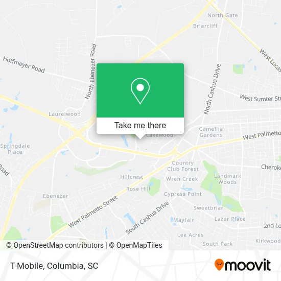 T-Mobile map