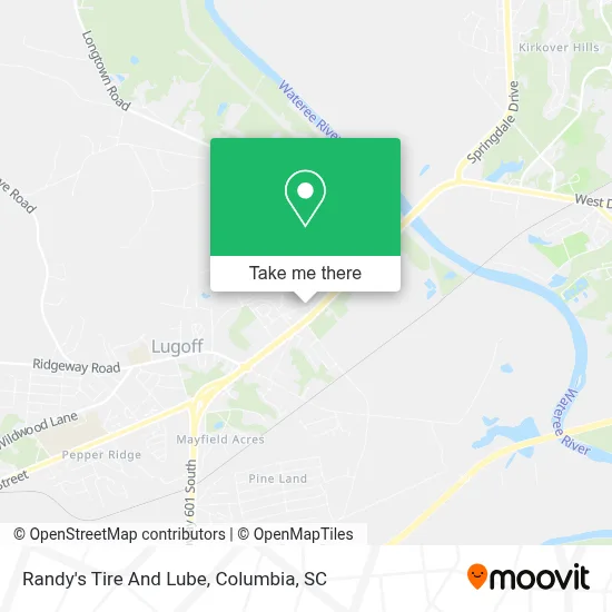 Randy's Tire And Lube map