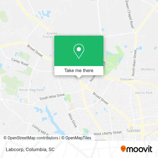 Labcorp map