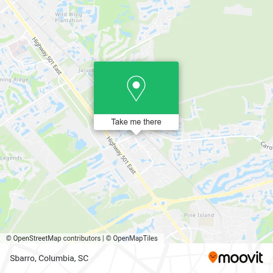 Sbarro map