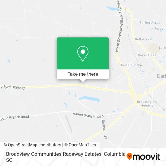 Broadview Communities Raceway Estates map