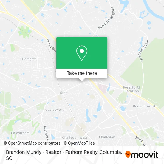 Brandon Mundy - Realtor - Fathom Realty map