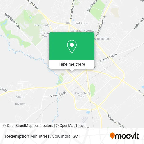 Redemption Ministries map