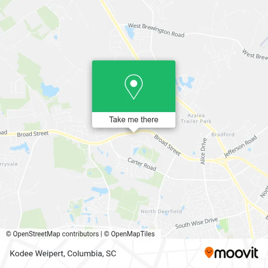 Kodee Weipert map