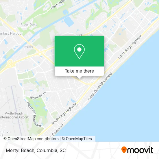 Mertyl Beach map