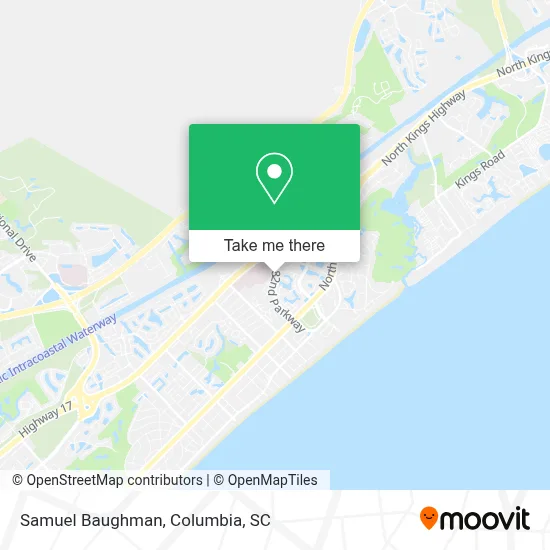 Samuel Baughman map