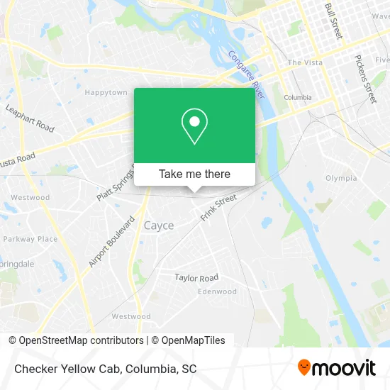 Checker Yellow Cab map