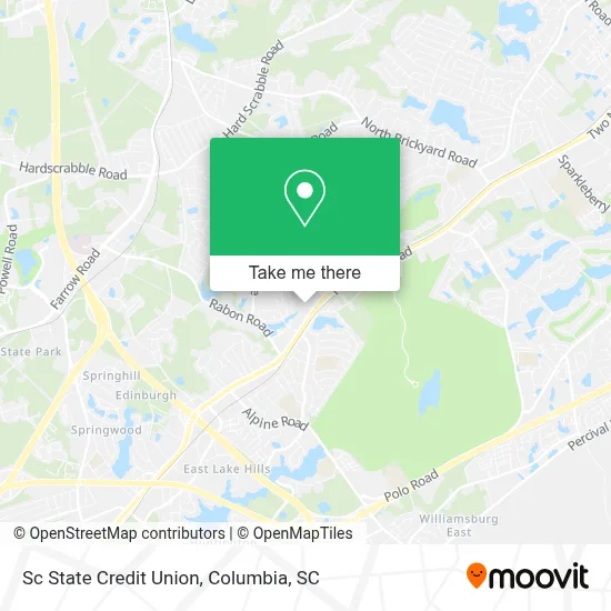 Sc State Credit Union map