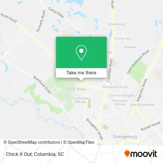 Chick It Out map