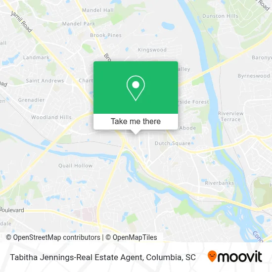 Tabitha Jennings-Real Estate Agent map