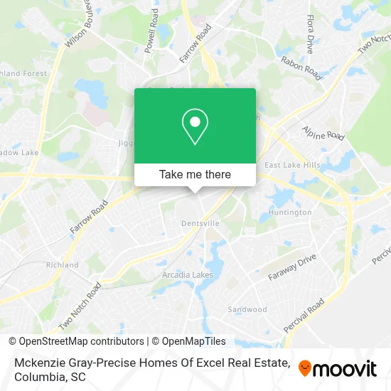 Mckenzie Gray-Precise Homes Of Excel Real Estate map