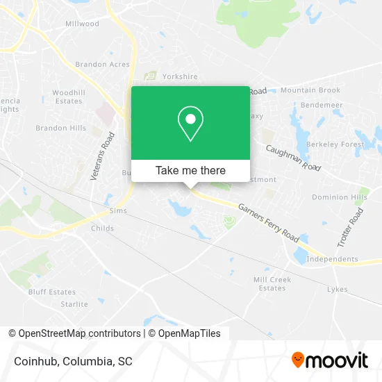 Coinhub map