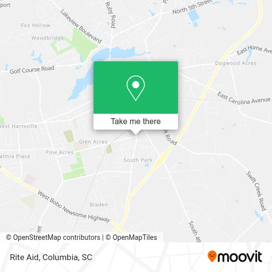 Rite Aid map