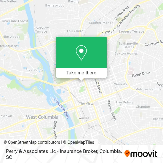 Perry & Associates Llc - Insurance Broker map