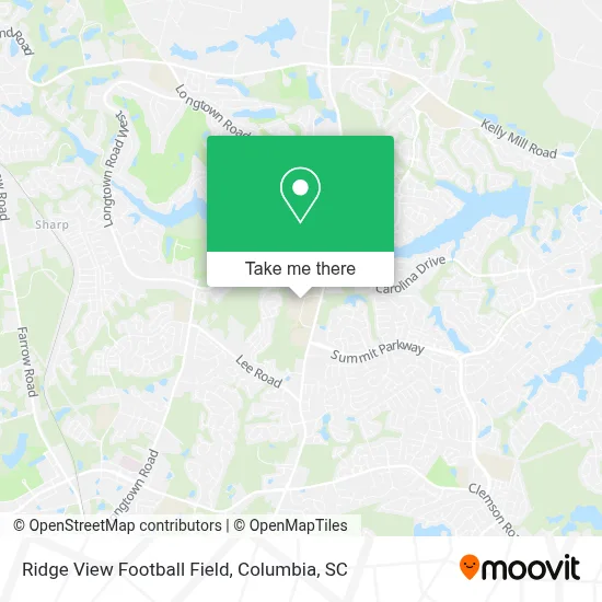 Ridge View Football Field map