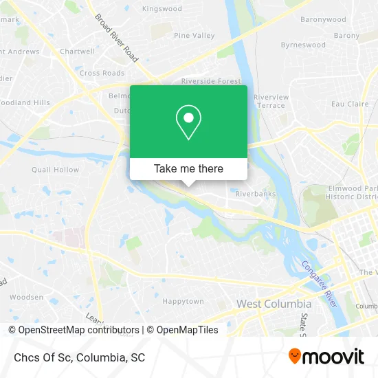 Chcs Of Sc map