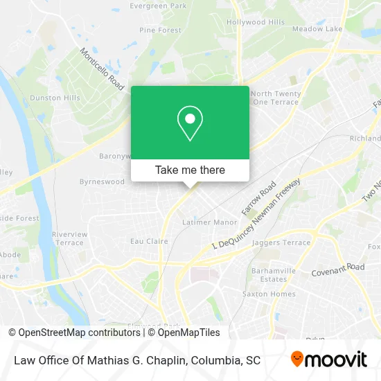Law Office Of Mathias G. Chaplin map