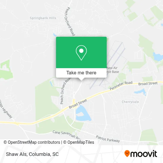 Shaw Als map