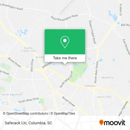 Saferack Llc map