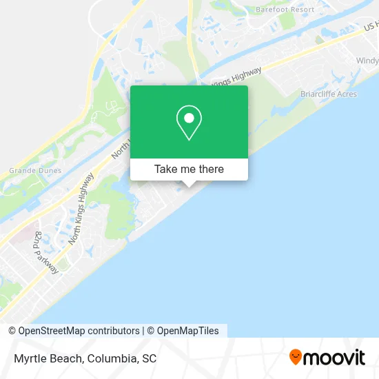 Myrtle Beach map