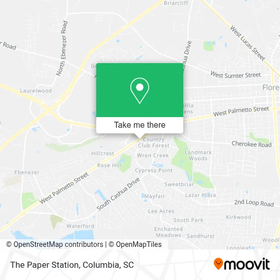 The Paper Station map