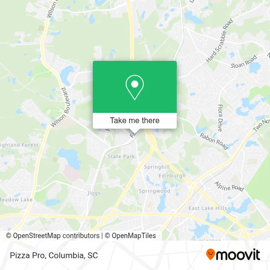 Pizza Pro map