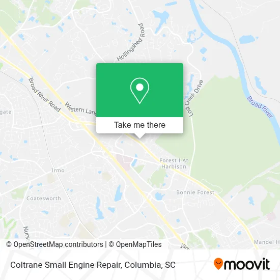 Coltrane Small Engine Repair map