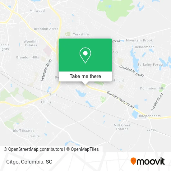 Citgo map
