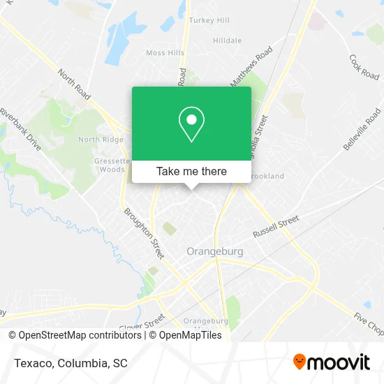 Texaco map
