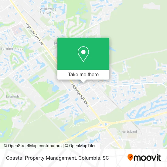 Coastal Property Management map
