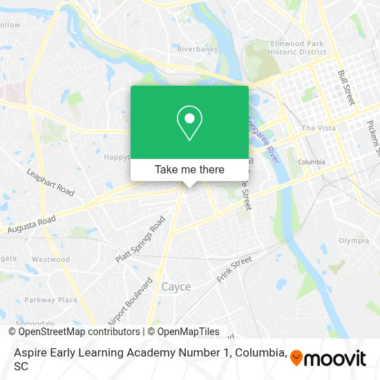 Aspire Early Learning Academy Number 1 map
