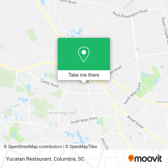 Yucatan Restaurant map