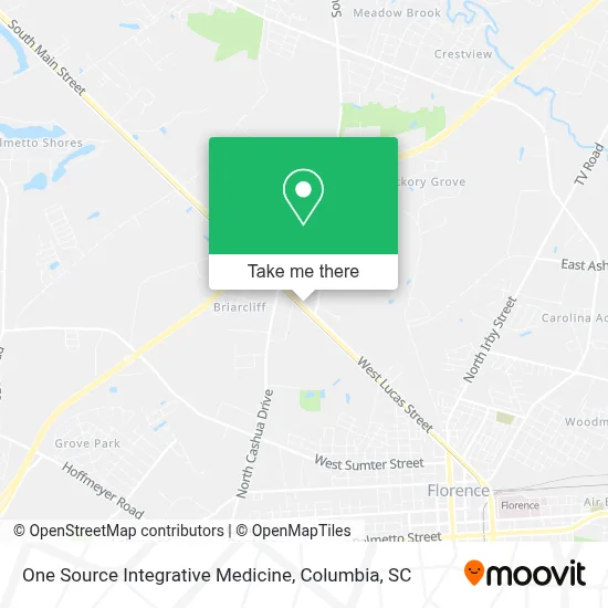 One Source Integrative Medicine map