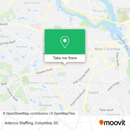 Adecco Staffing map