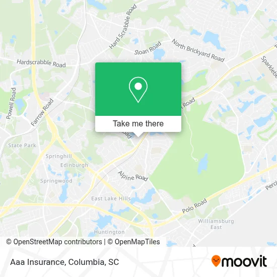 Aaa Insurance map