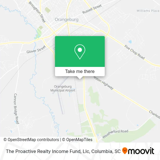 The Proactive Realty Income Fund, Llc map