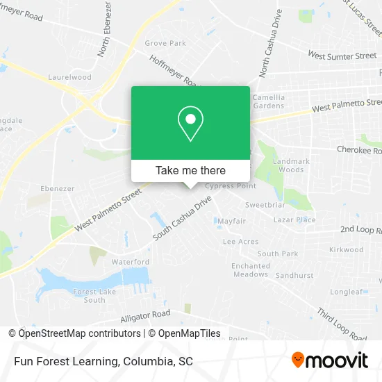 Fun Forest Learning map