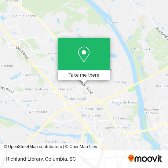 Richland Library map