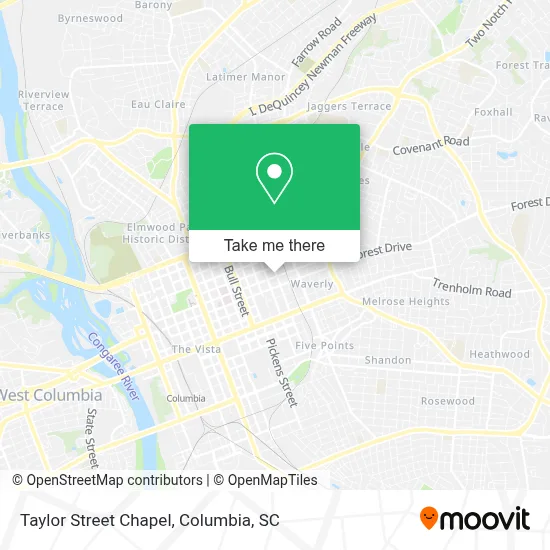 Taylor Street Chapel map